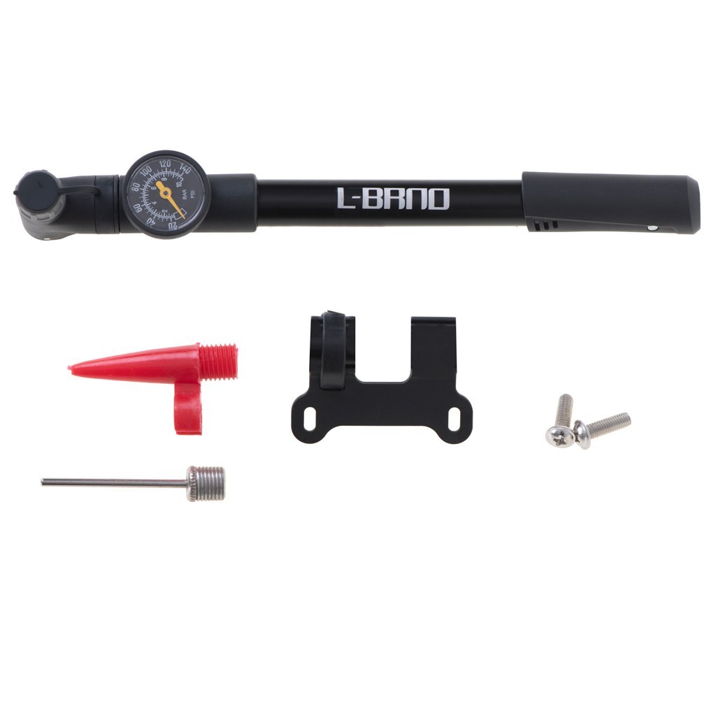 POMPKA ROWEROWA Z MANOMETREM UCHWYTEM NA ROWER RĘCZNA